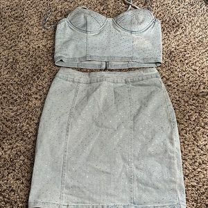 Brand new diamond out fit